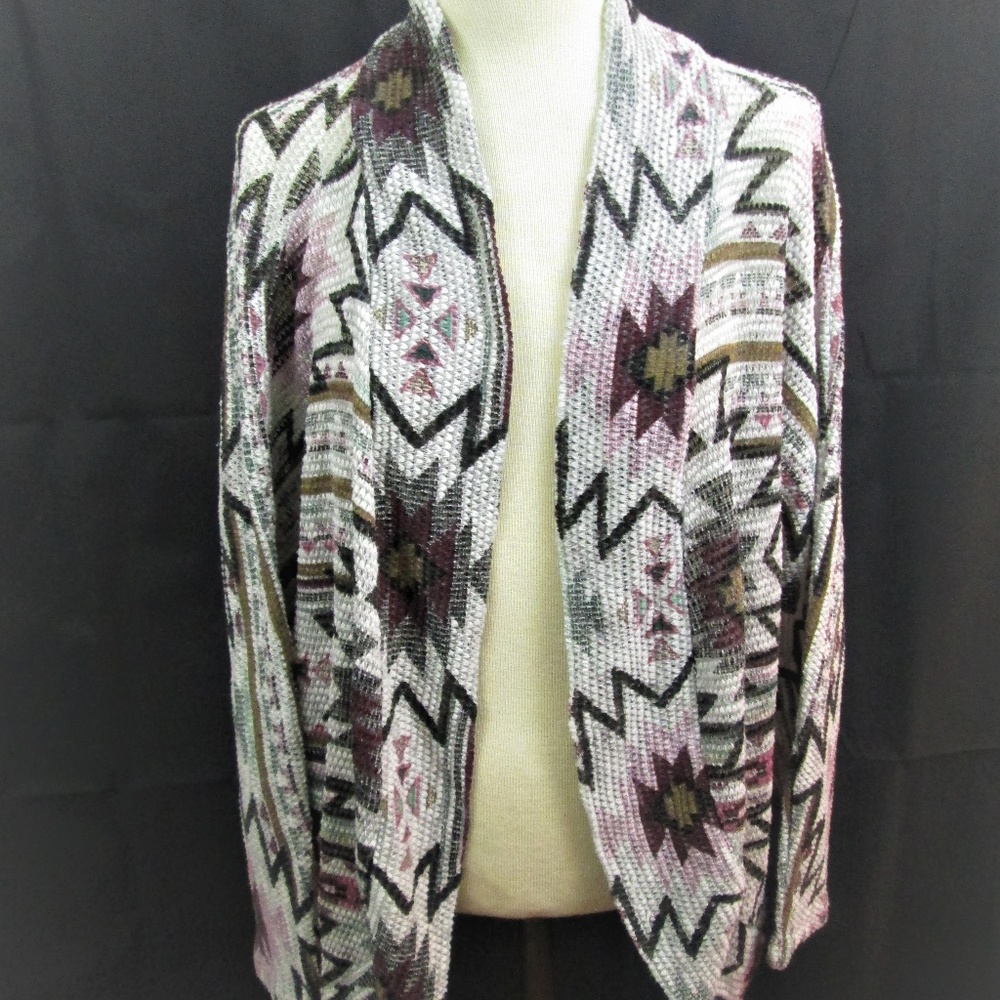 Plus size Aztec Cardigan